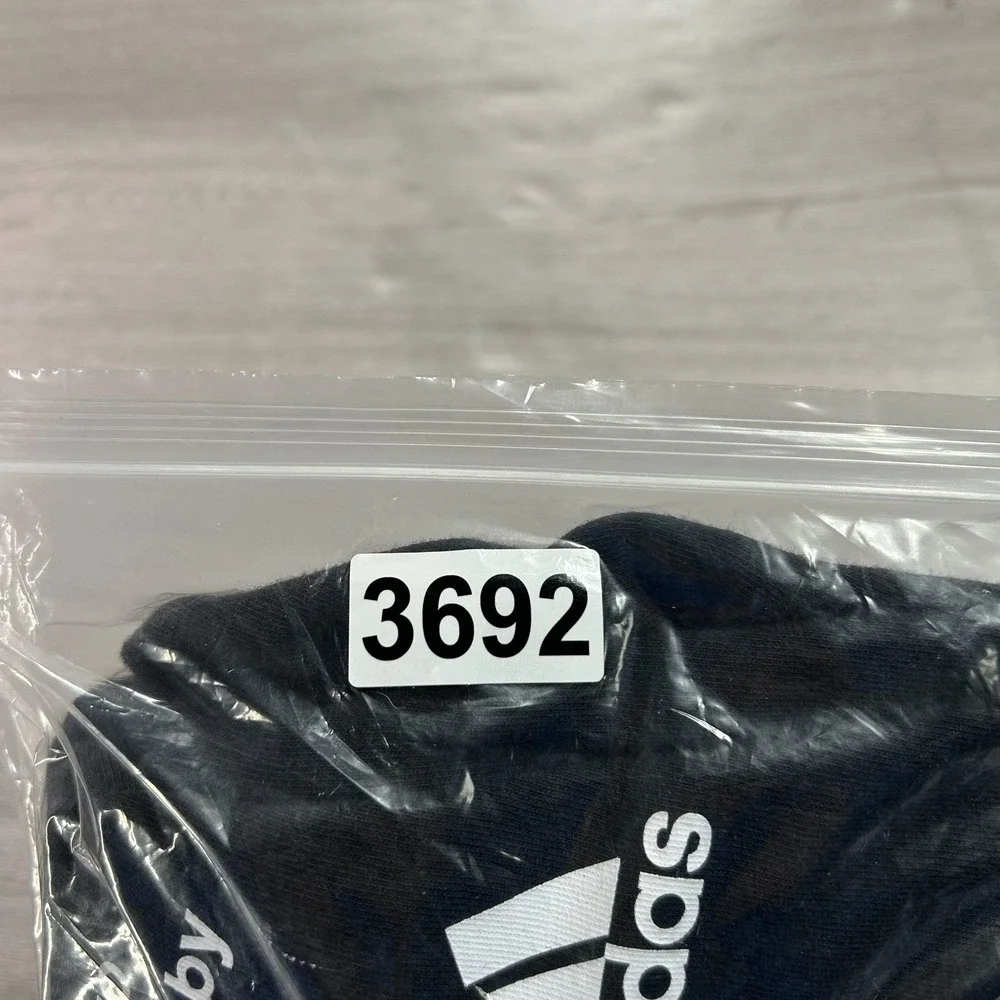 Adidas Hoodie Mens Small Black Basketball Pullover Sweatshirt Lightweight FR9336